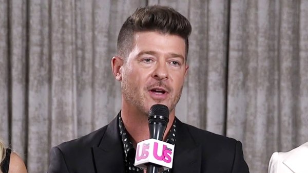 How Robin Thicke Balances Raising Newborn Daughter With Judging Masked Singer