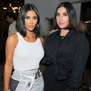 Jen Atkin and Kim Kardashian