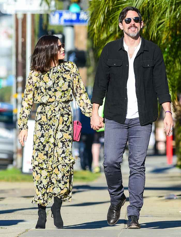 Jenna Dewan and Steve Kazee Walking On Street
