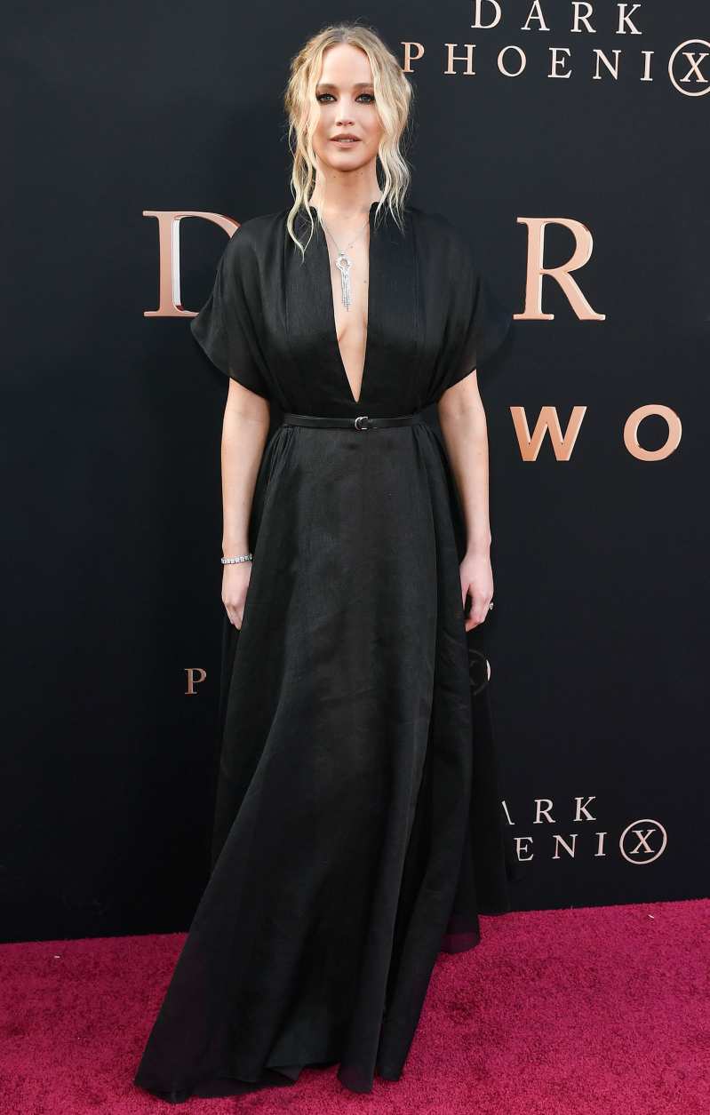 Jennifer Lawrence Black Gown June 4, 2019