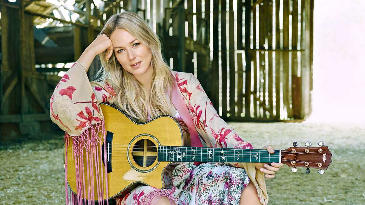 Jewel Wellness Your Way Festival Posing With Guitar