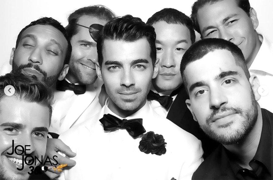 Joe Jonas 30th birthday party