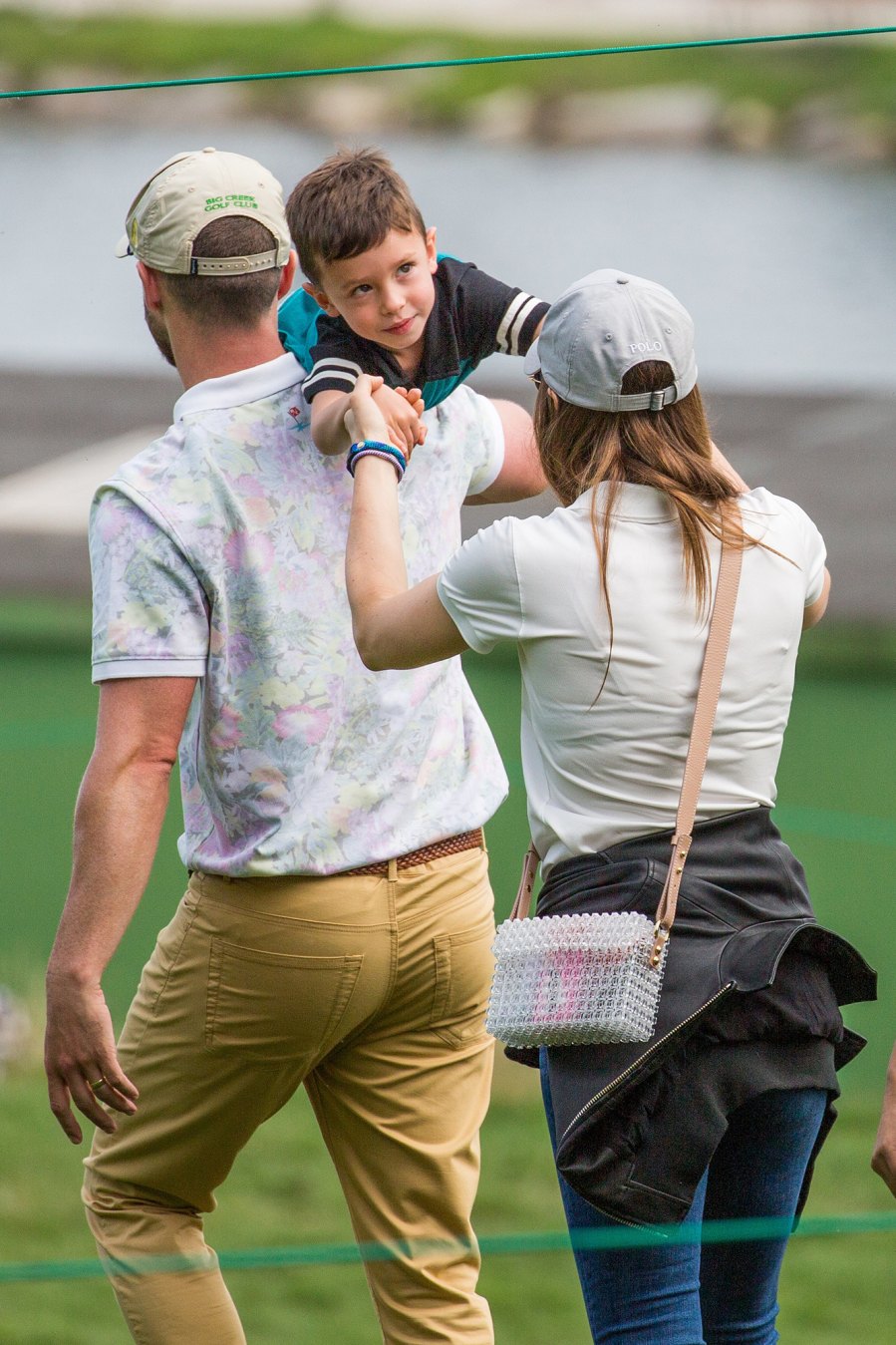 Justin Timberlake, Jessica Biel Spend Day at Golf Course ...