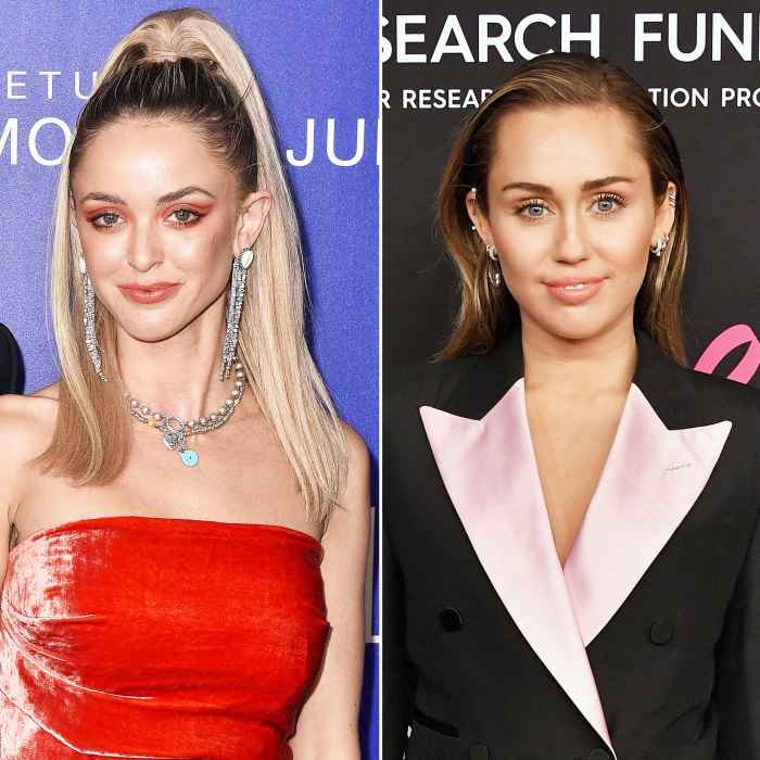 Kaitlynn Carter Hitches Ride With Miley Cyrus After Italian Vacation