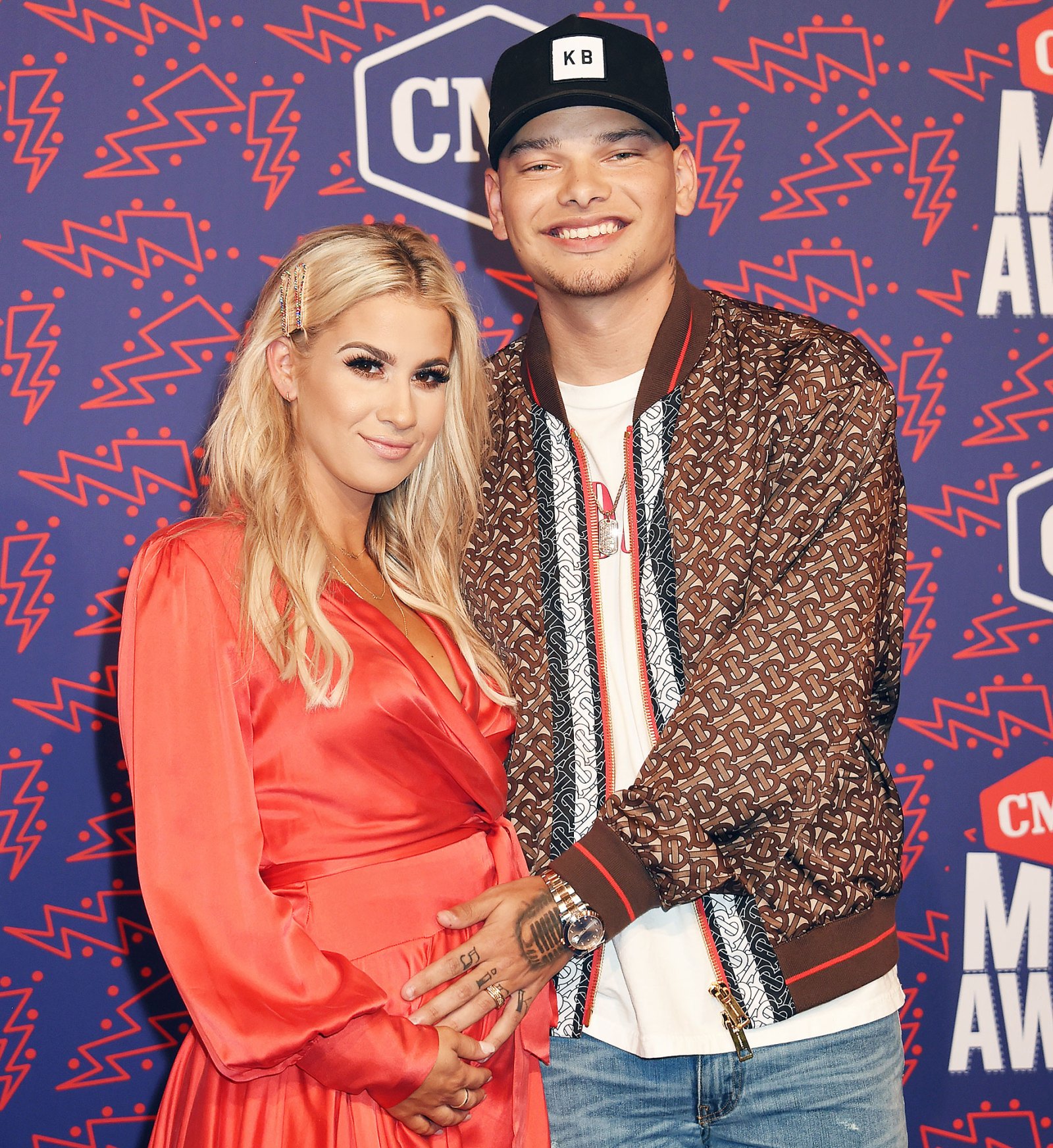 Kane Brown and Pregnant Wife Katelyn Jae at CMT Music Awards Announce Daughter-to-Be’s Name at Baby Shower