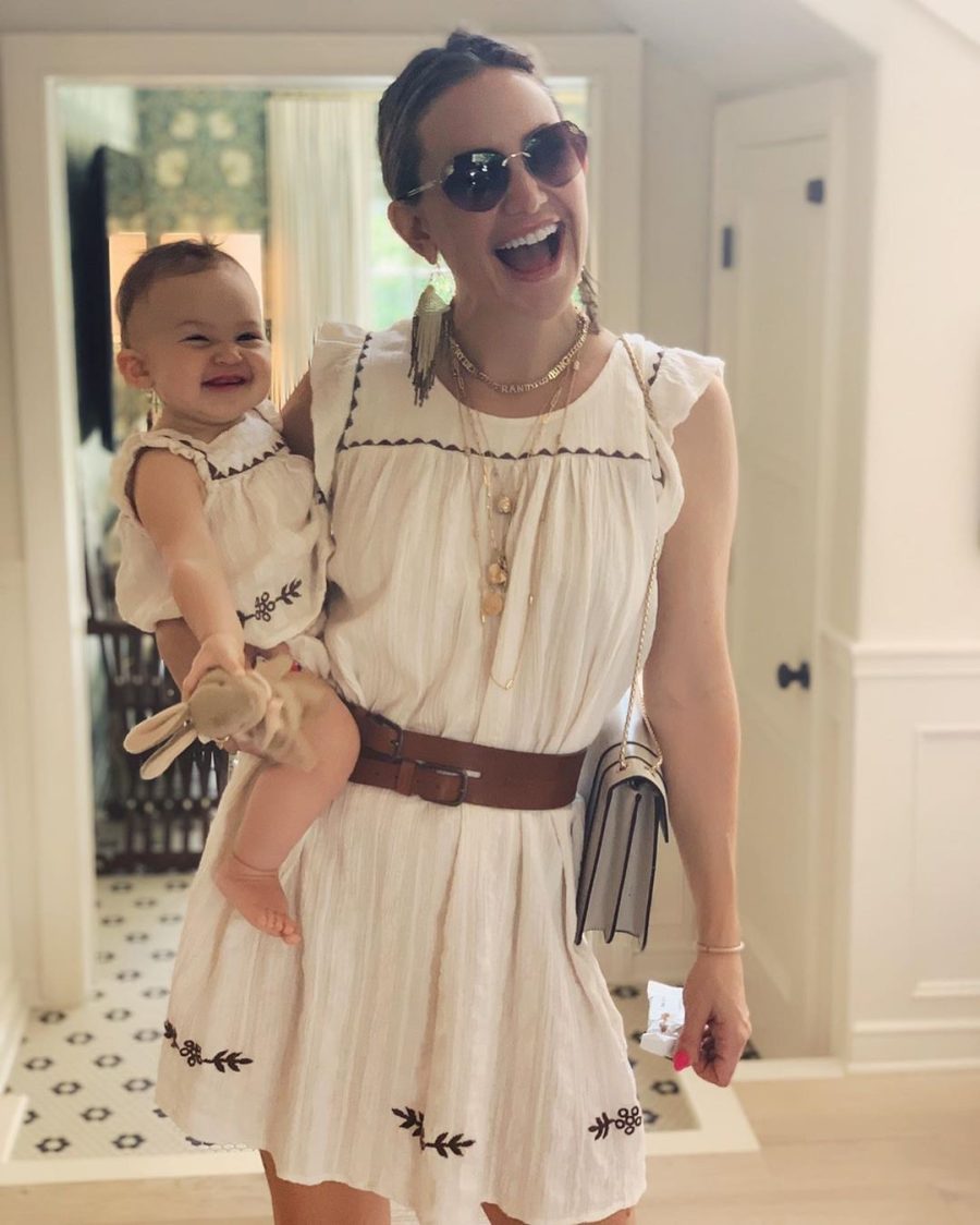 Kate Hudson Matches with Daughter