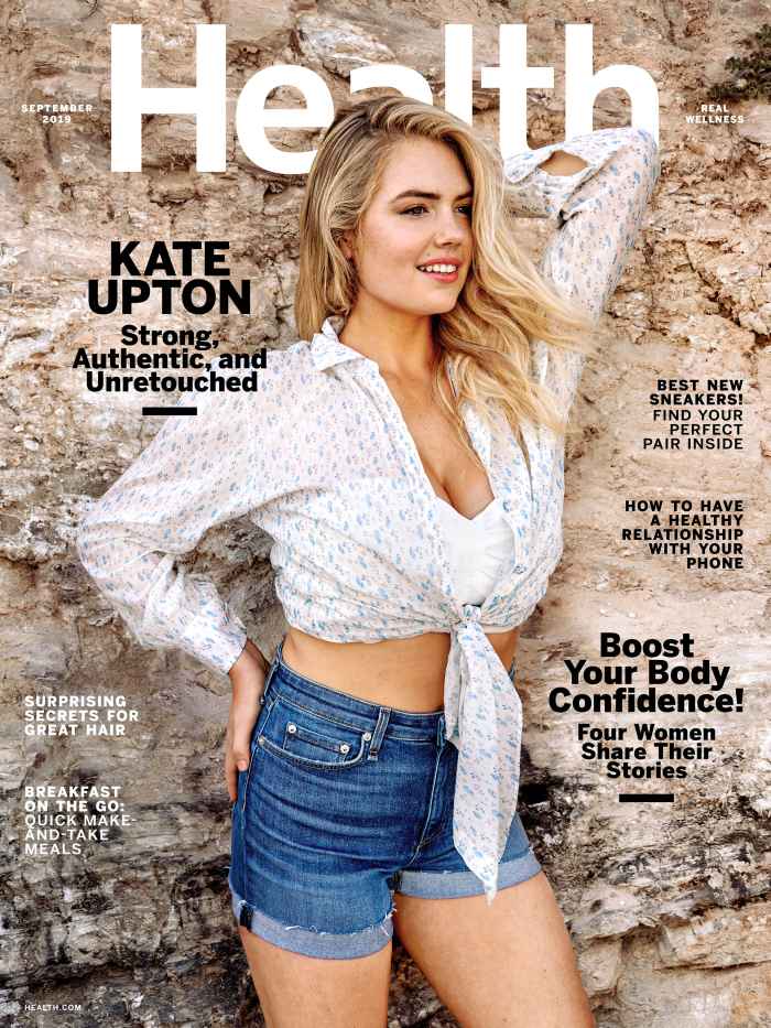 Kate Upton Health Magazine September 2019 Cover