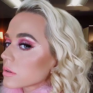 Katy Perry Euphoria Makeup Instagram August 21, 2019