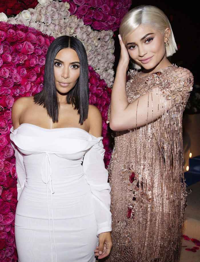 Kim Kardashian Kylie Jenner May 1, 2017