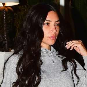 Kim Kardashian No Makeup Date Night August 18, 2019