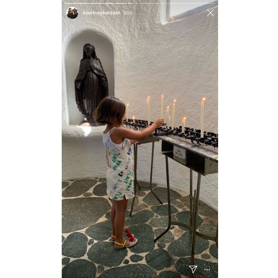 Kourtney Kardashian’s Italian Family Vacation With Mason, Penelope and Reign