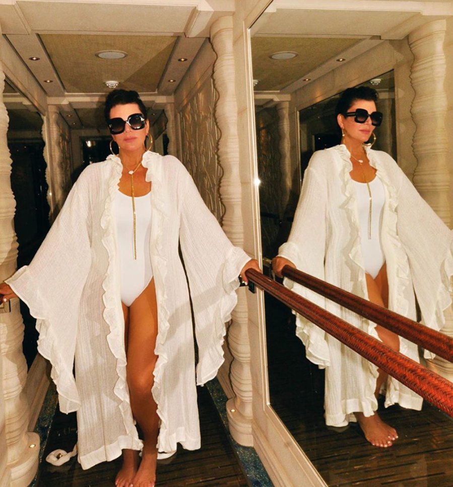 Kris Jenner Bikini Instagram August 12, 2019