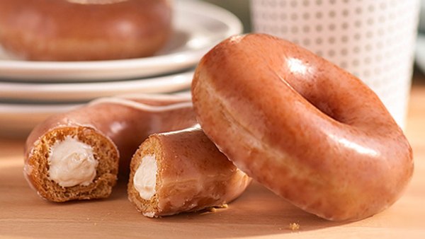 Krispy Kreme Debuts New Pumpkin Spice Doughnut Filled With Cheesecake