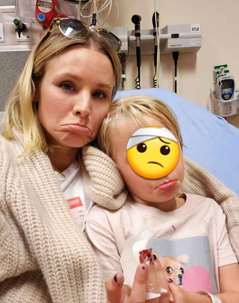 Kristen Bell Takes Daughter to Emergency Room After Smashing Finger in Door Most Relatable Parenting Quotes