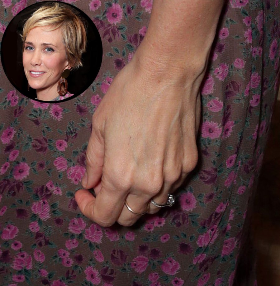 Kristen Wiig Engagement Ring May 13, 2019