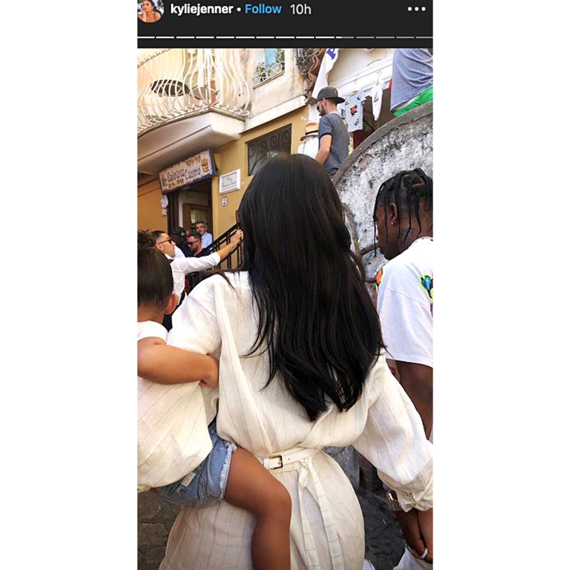 Kylie Jenner Daughter Stormi Sweetest Moments Italian Vacation 22nd Birthday