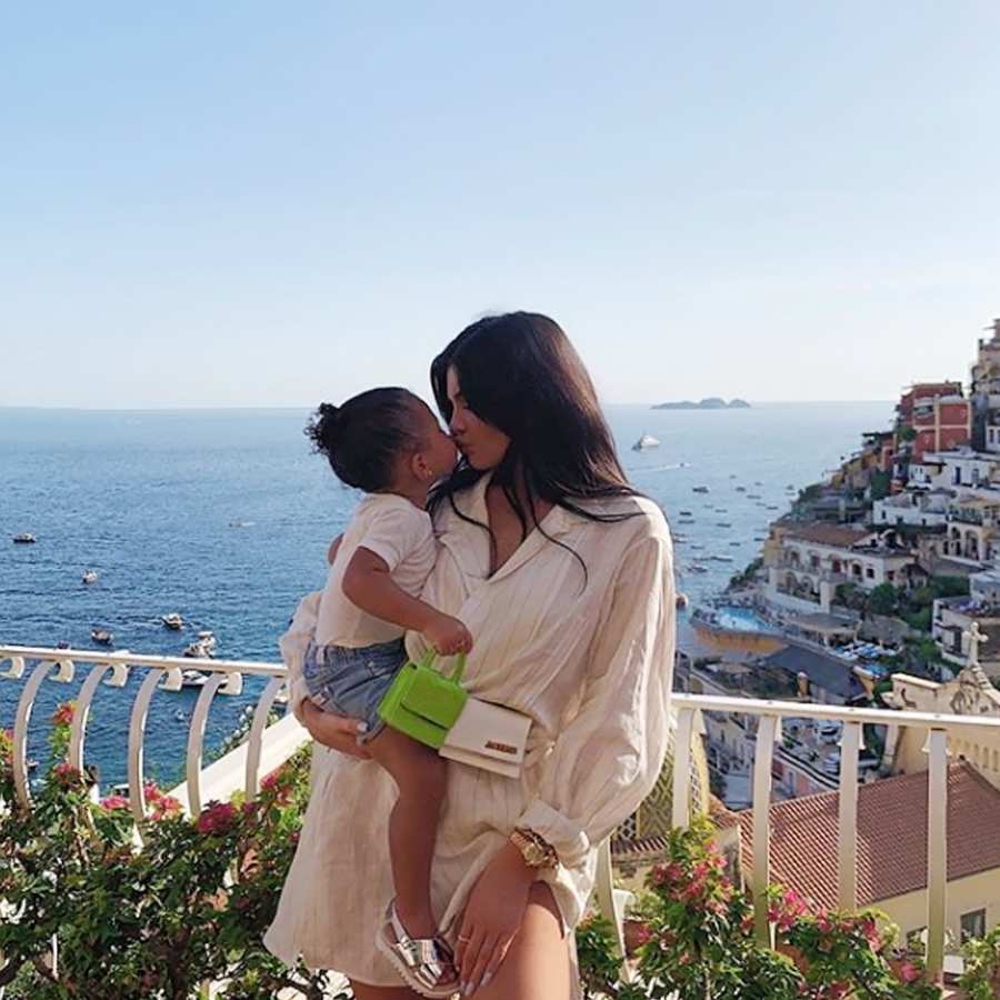 Kylie Jenner Daughter Stormi Sweetest Moments Italian Vacation 22nd Birthday