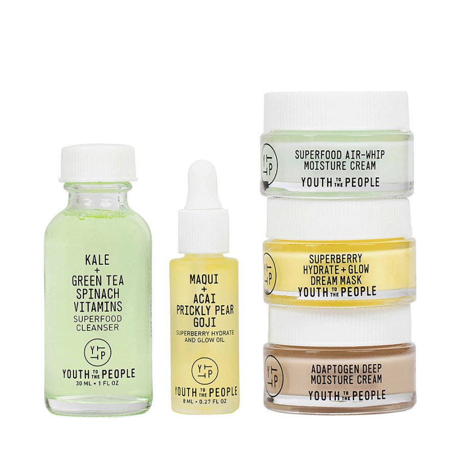 Labor Day Weekend Mini Beauty Products - Youth to the People Mini Skin Care Set