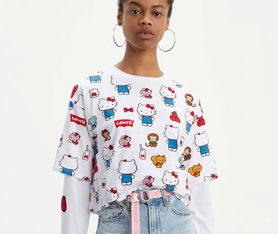 onderdelen solidariteit fiets Levi's x Hello Kitty Limited-Edition Collection 2019: Pics
