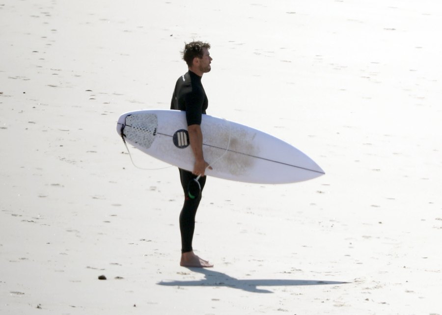 Liam Hemsworth Goes Surfing With Brother Chris After Miley Cyrus Split
