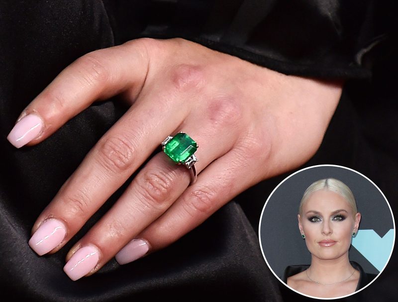 Lindsey Vonn's Engagement Ring at the VMAs 2019