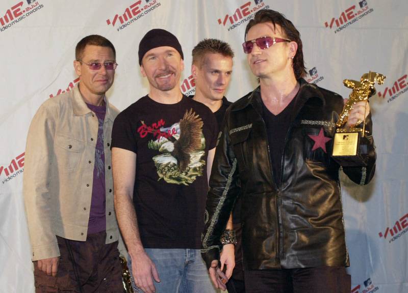 MTV Video Vanguard Winners Through the Years U2