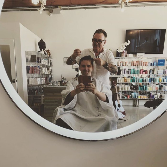 Matt Bellamy Haircut Before Marriage To Model Elle Evans