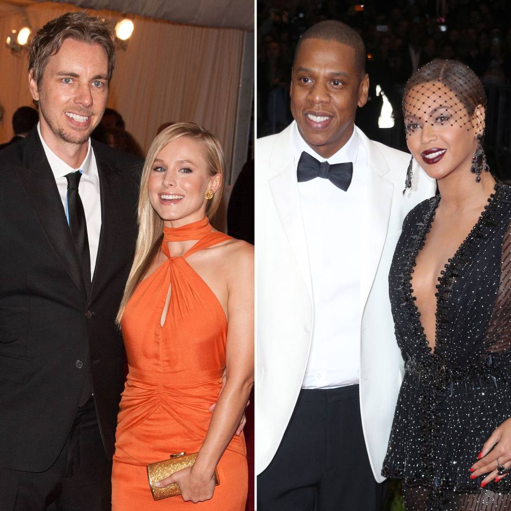 Met Gala Dax Shepherd and Kristen Bell and Jay Z and Beyonce