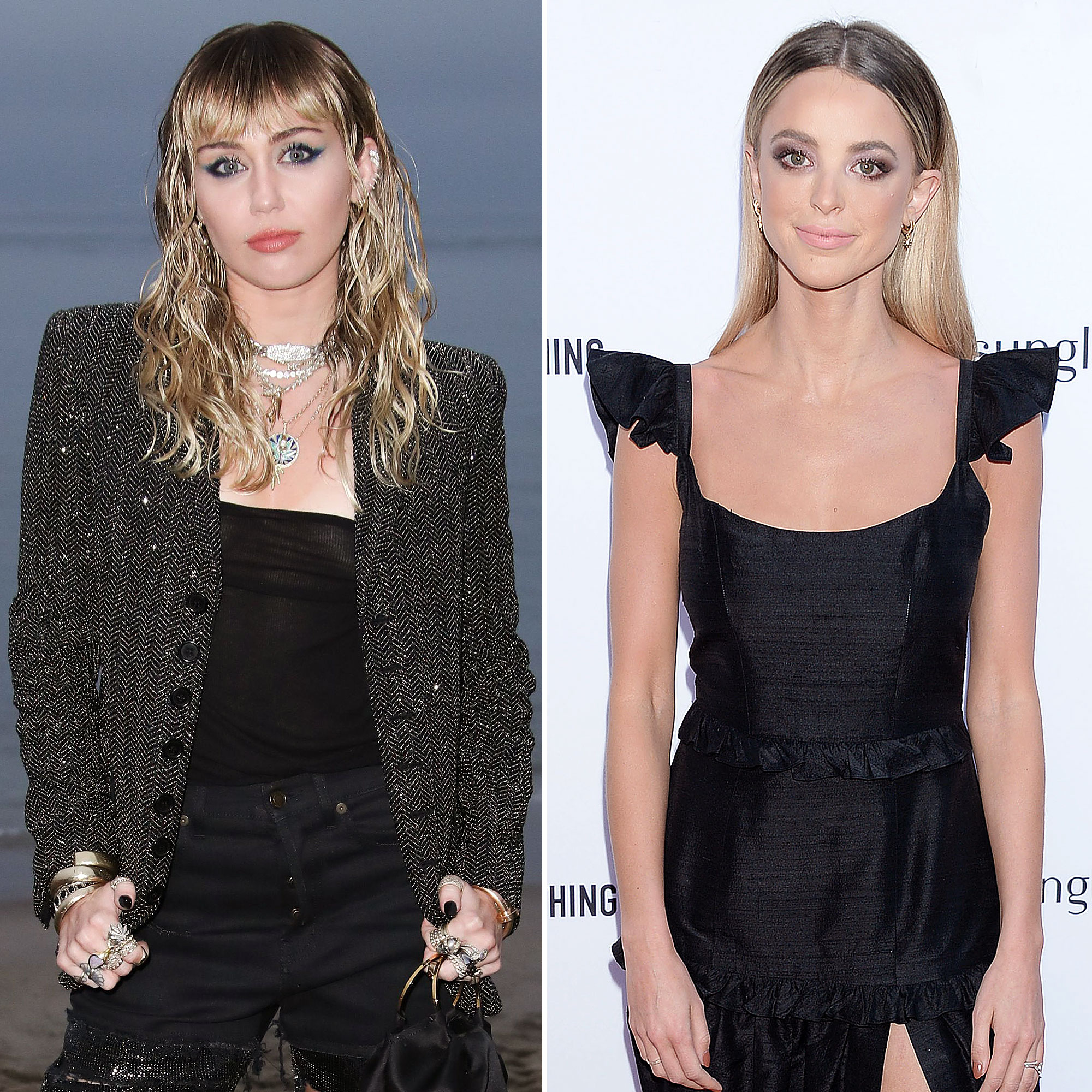 Miley Cyrus and Kaitlynn Carter