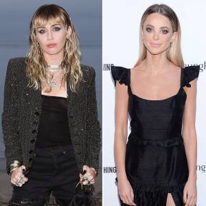 Miley Cyrus and Kaitlynn Carter