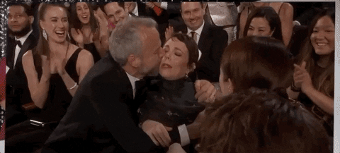 Olivia Colman at the 2019 Oscars