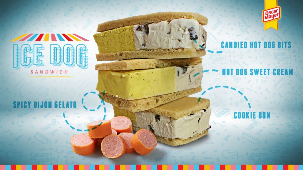 Oscar Mayer's Hot Dog Ice Cream