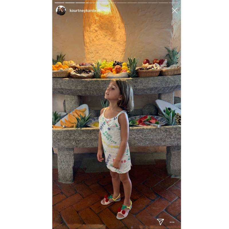 Penelope Disick Italy Vacation
