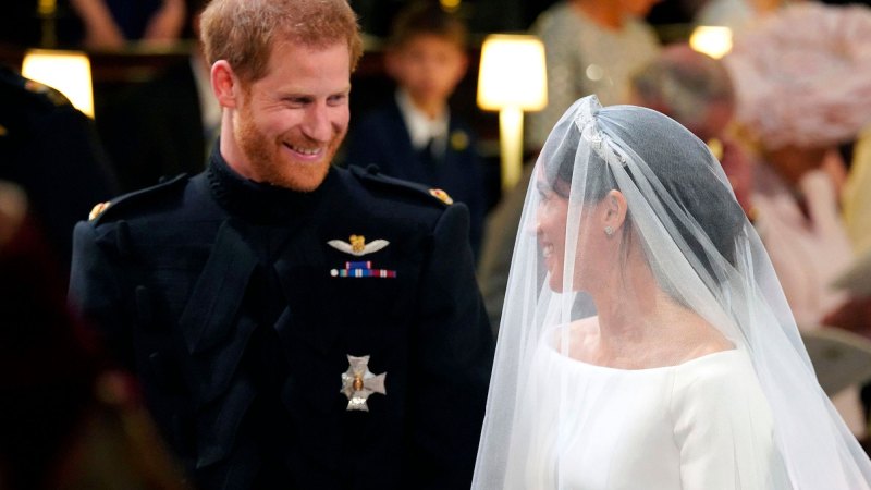 Prince Harry and His Bride Meghan Markle Wedding