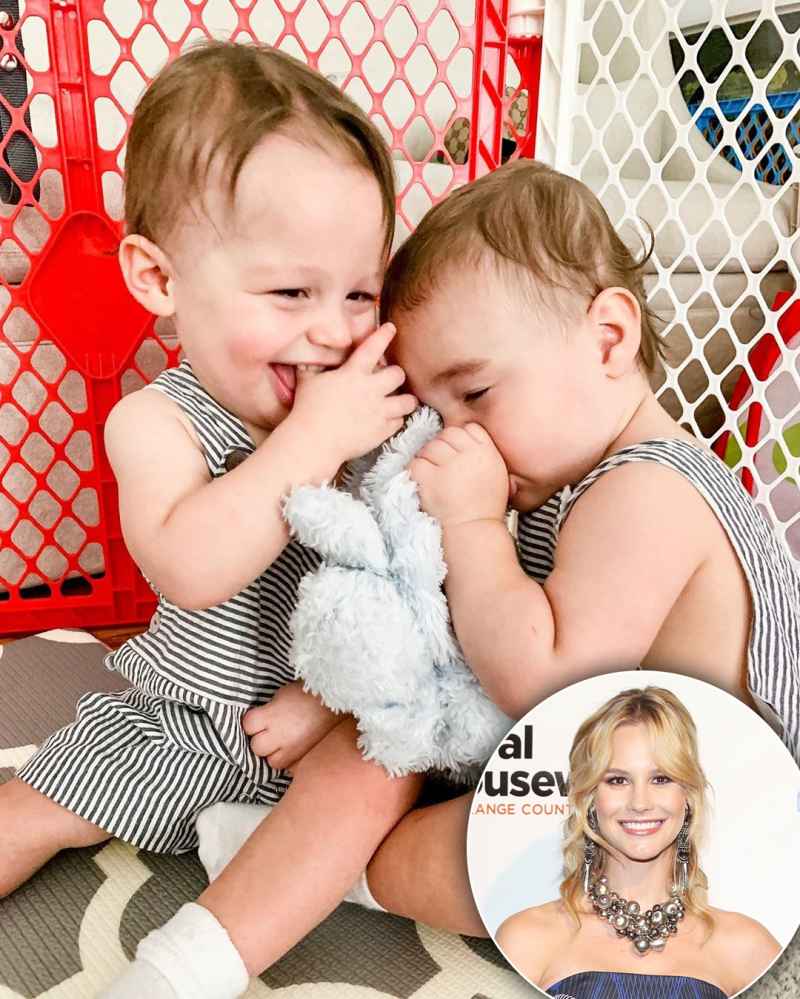 Real Housewives Babies Hart and Hayes