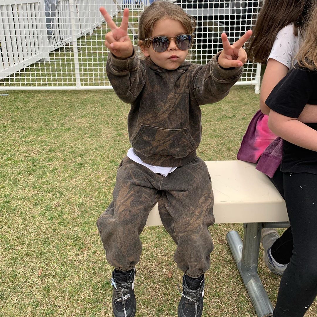 Reign Disick Pics Of Kourtney Kardashian Scott Disick S 2nd Son