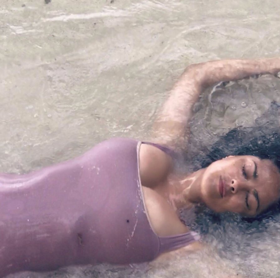 Salma Hayek Bikini Instagram