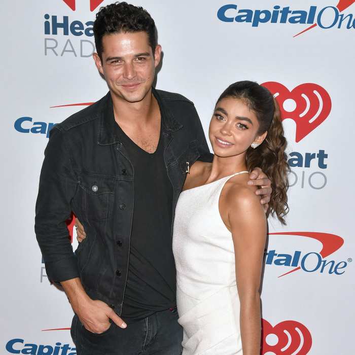 Sarah Hyland Responds After Troll Complains About Her 'Stretching Out' Wells Adams Engagement
