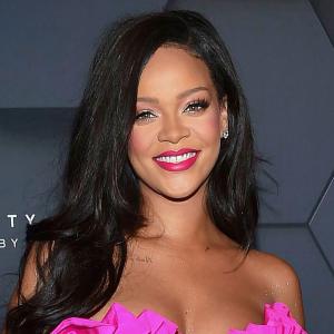 Rihanna Fuschia Gown September 14, 2018