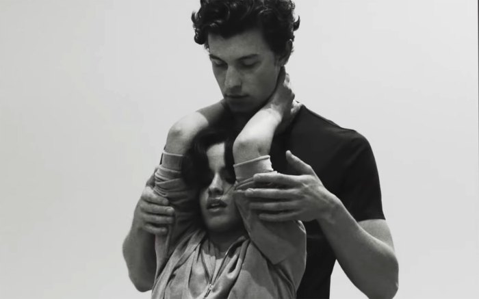 Shawn Mendes and Camila Cabello Chemistry Undeniable in Senorita Rehearsal Video