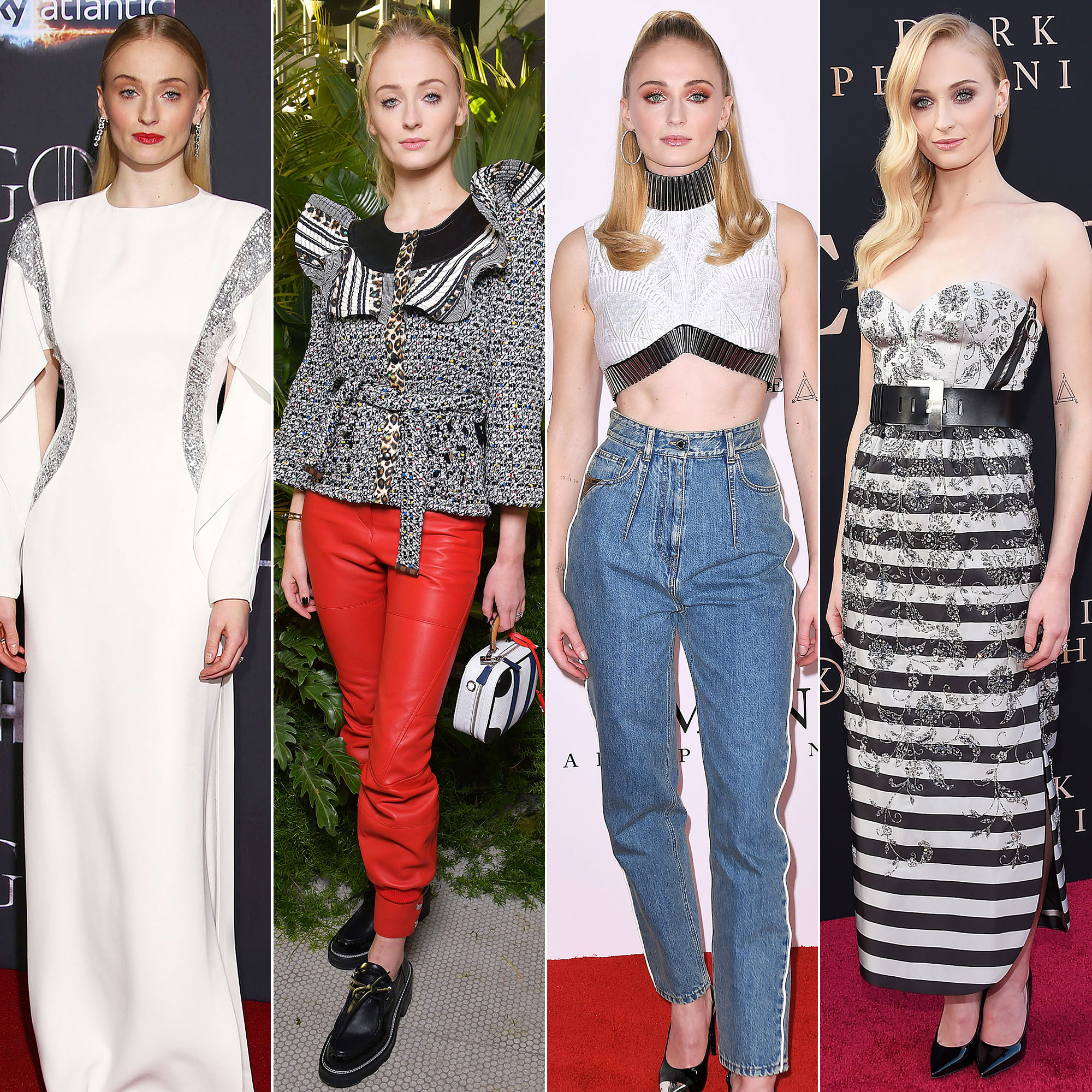 Sophie Turner in Louis Vuitton on the Red Carpet: Her Best Looks