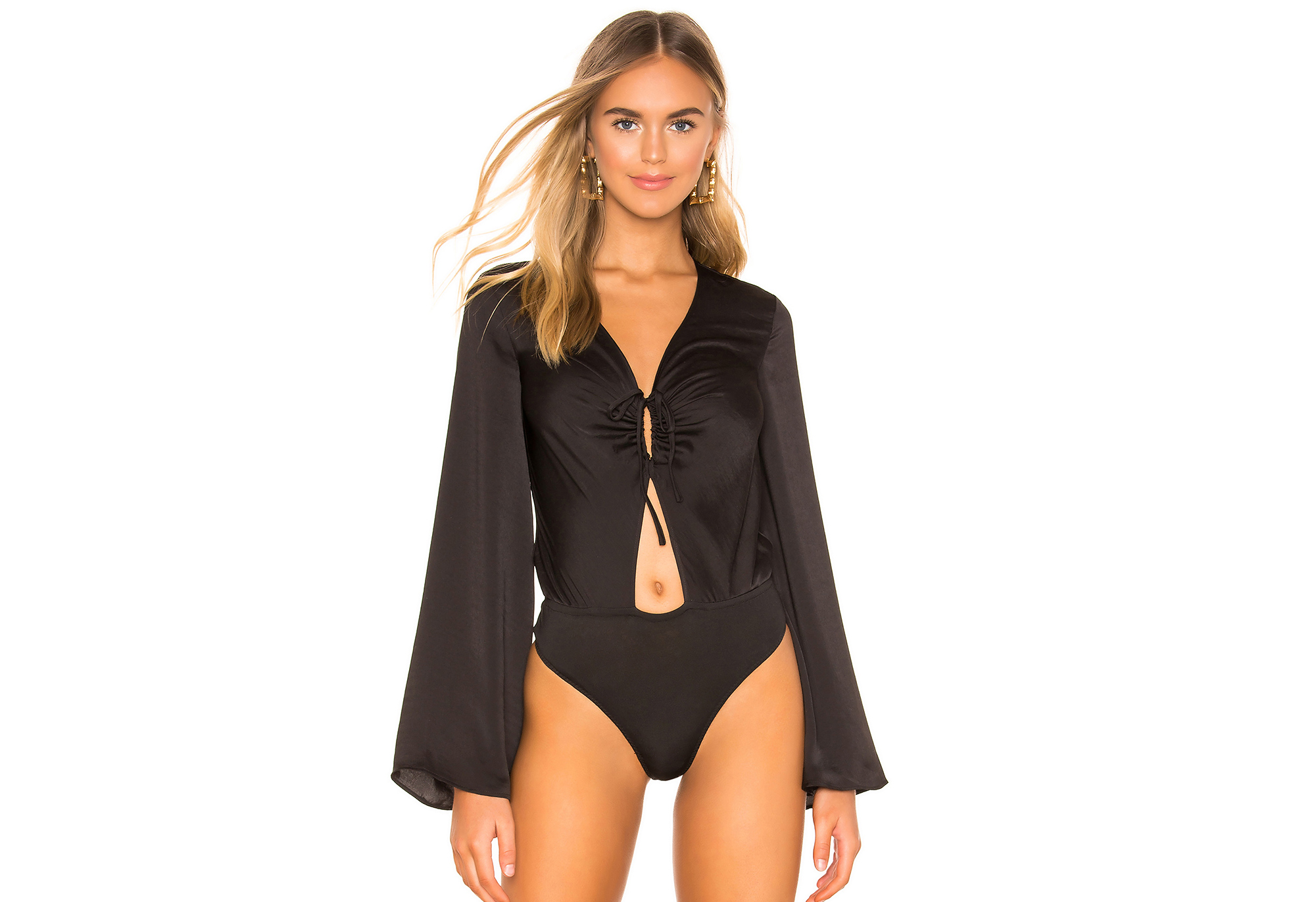 revolve black vintage bodysuit