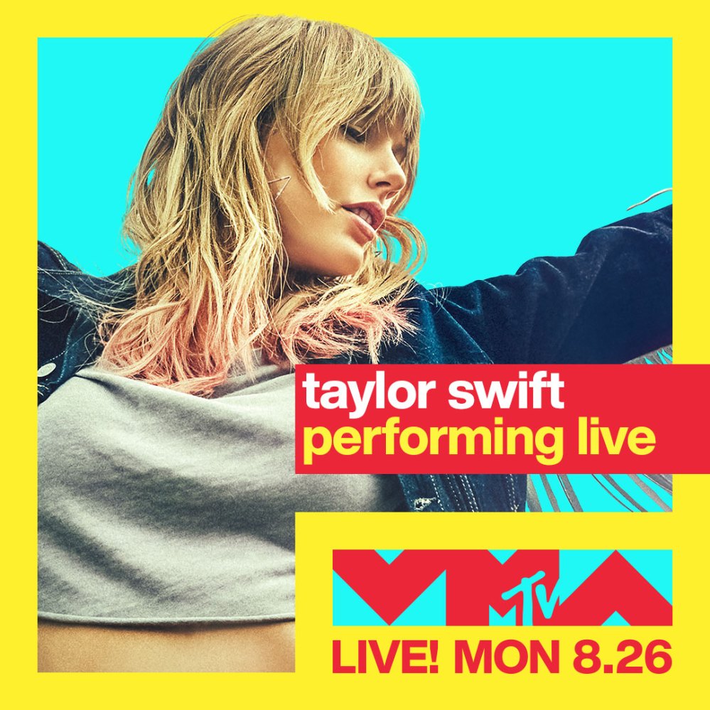 Taylor Swift Is Performing at the MTV Video Music Awards 2019
