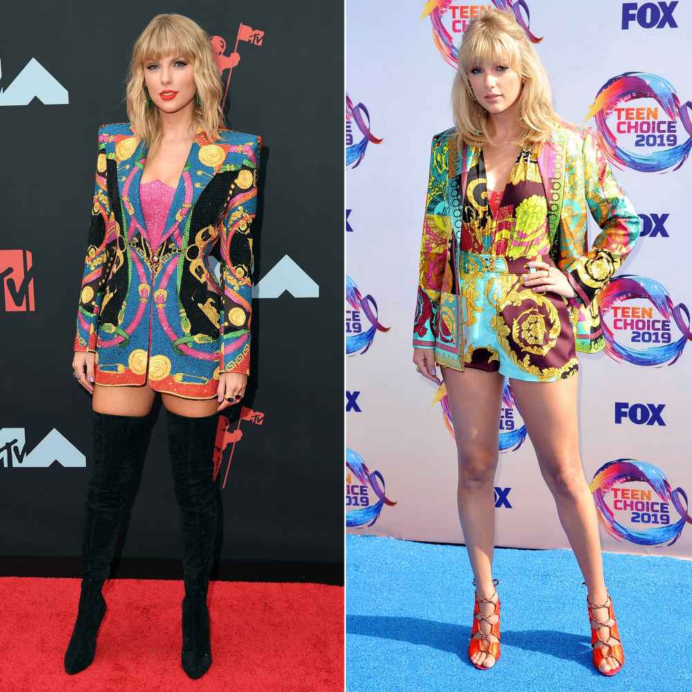 Taylor Swift VMAs 2019 vs Teen Choice Style