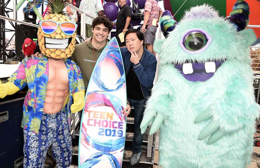 Teen Choice Awards Inside Moments Noah Centineo and Ken Jeong