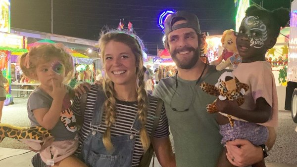 Thomas Rhett and Wife Lauren Akins Enjoy Fair Date With Daughters After Pregnancy Announcement