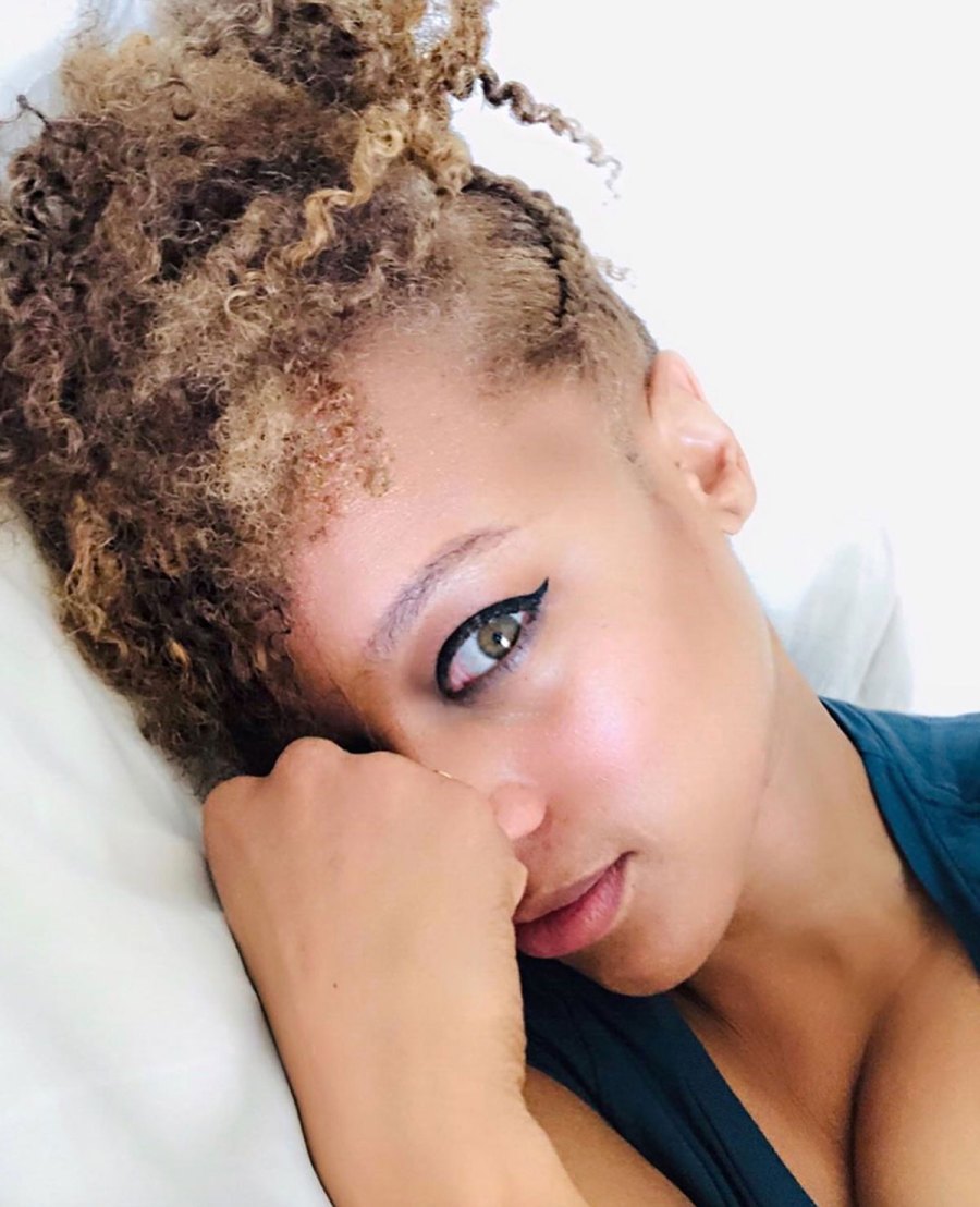 Tyra Banks Curly Hair Selfie Instagram August 20, 2019