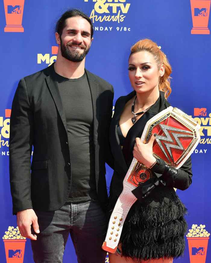 WWE Seth Rollins and Becky Lynch Engaged