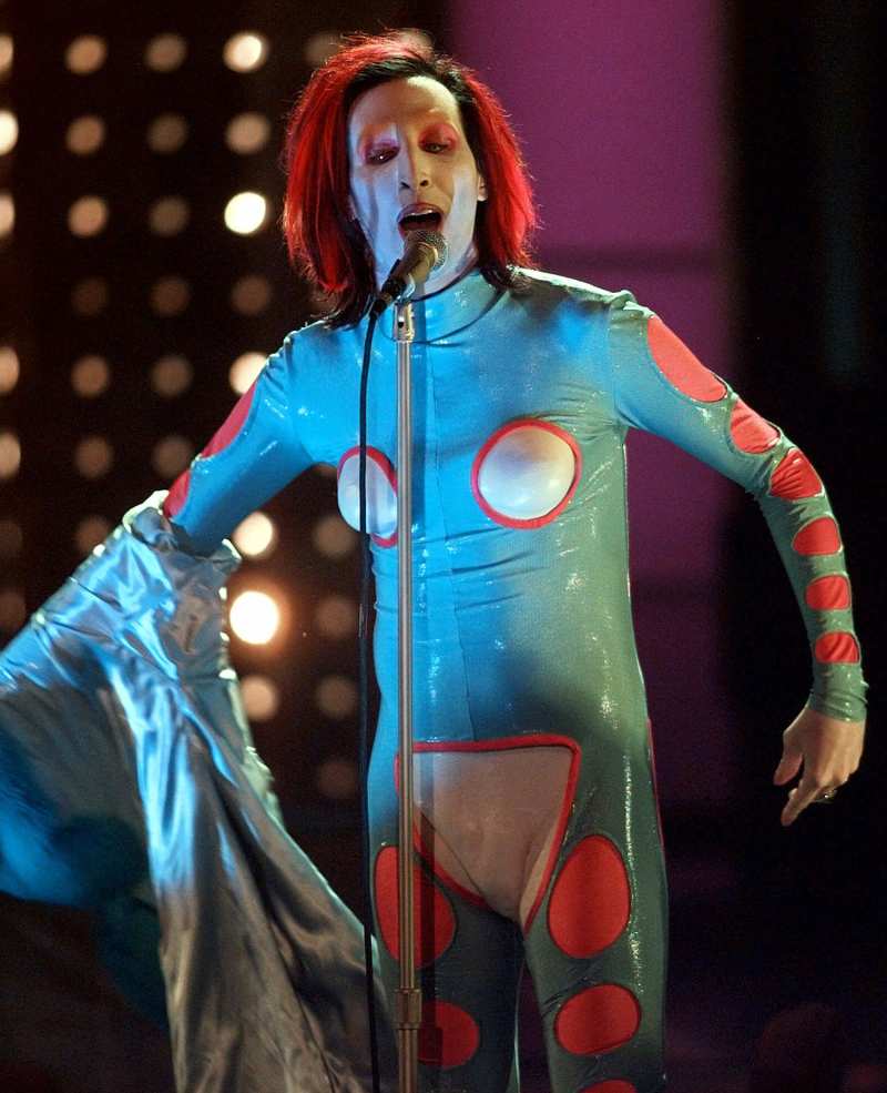 Wildest VMA Costumes - Marilyn Manson, 1998