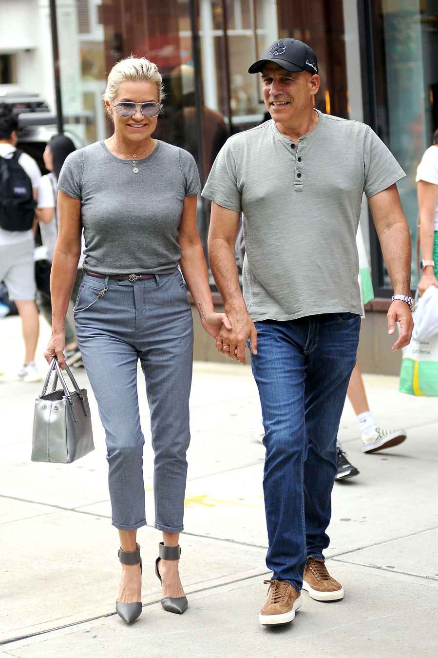 Yolanda Hadid Holds Hands With Mystery Man 1 Month After Ex David Foster’s Wedding